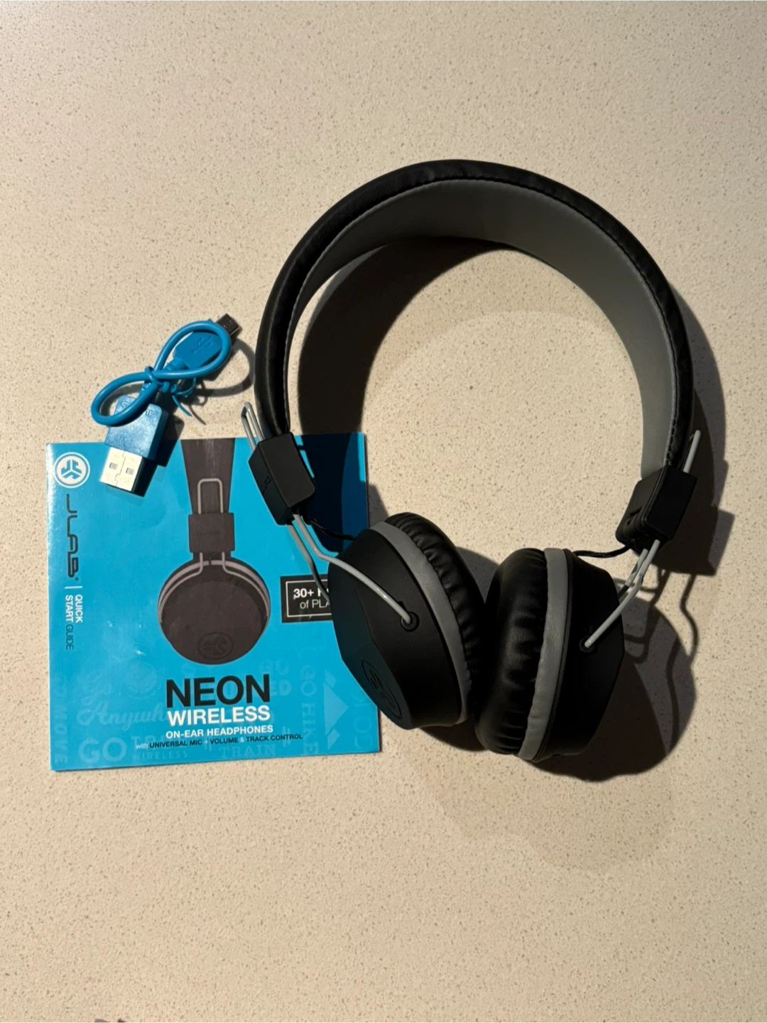 JLab Neon Wireless On-Ear Headphones NEW