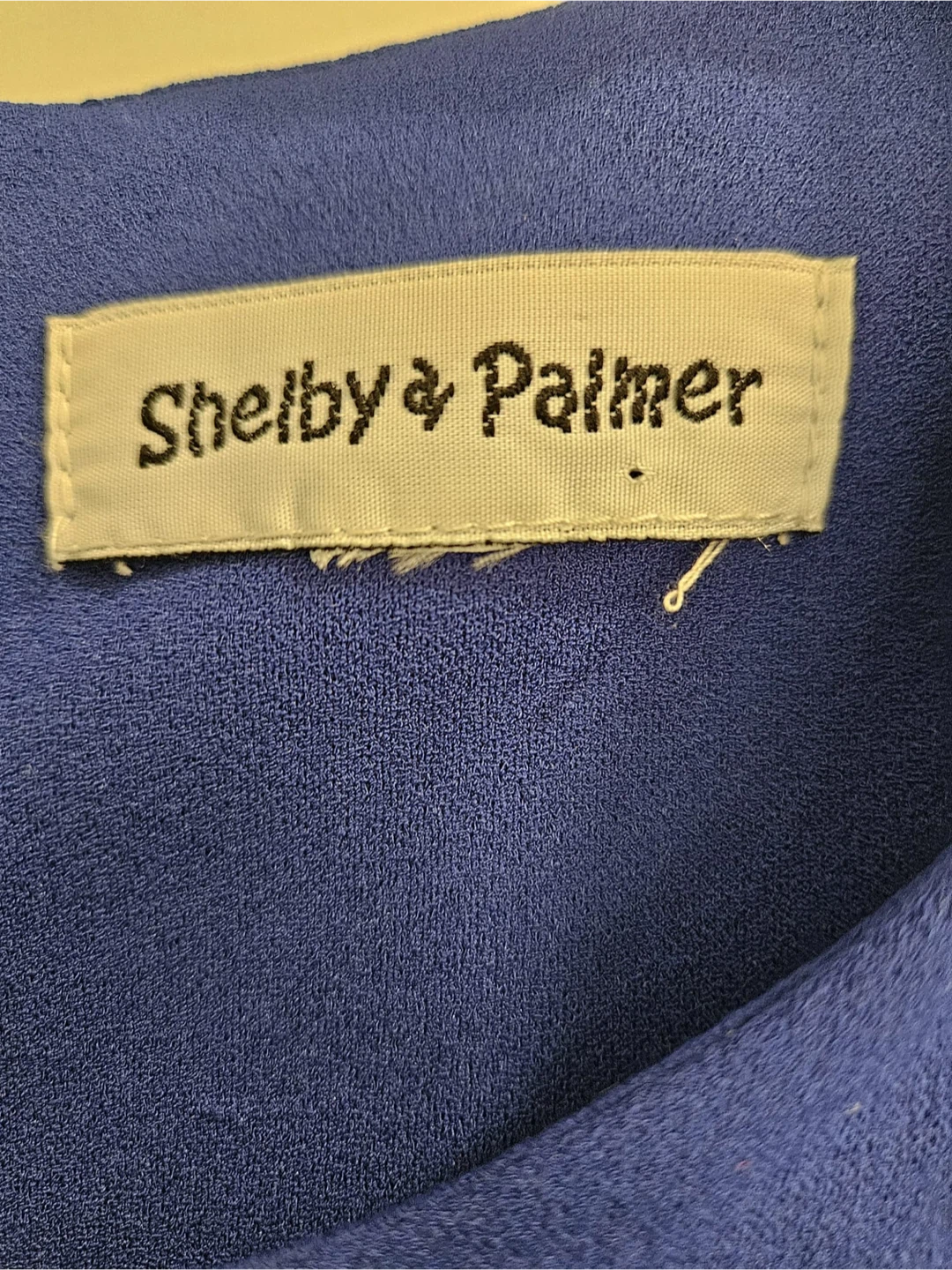 Shelby & Palmer Blue and Black Sheath Dress - photo 3