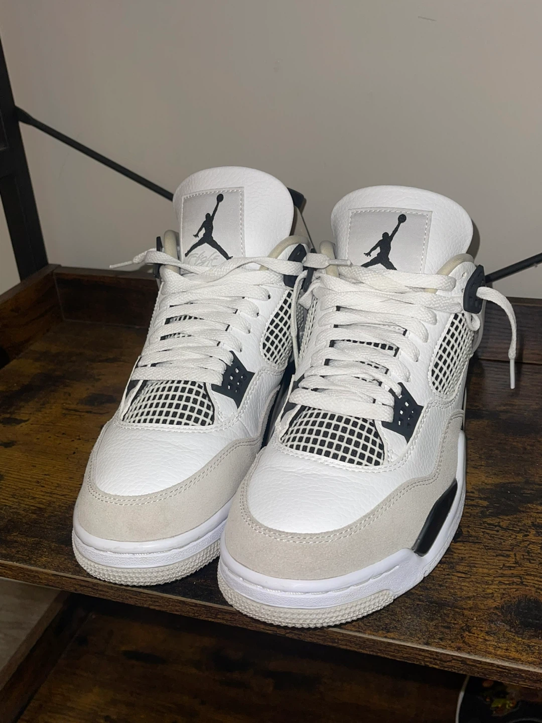 Air Jordan 4 Retro military black