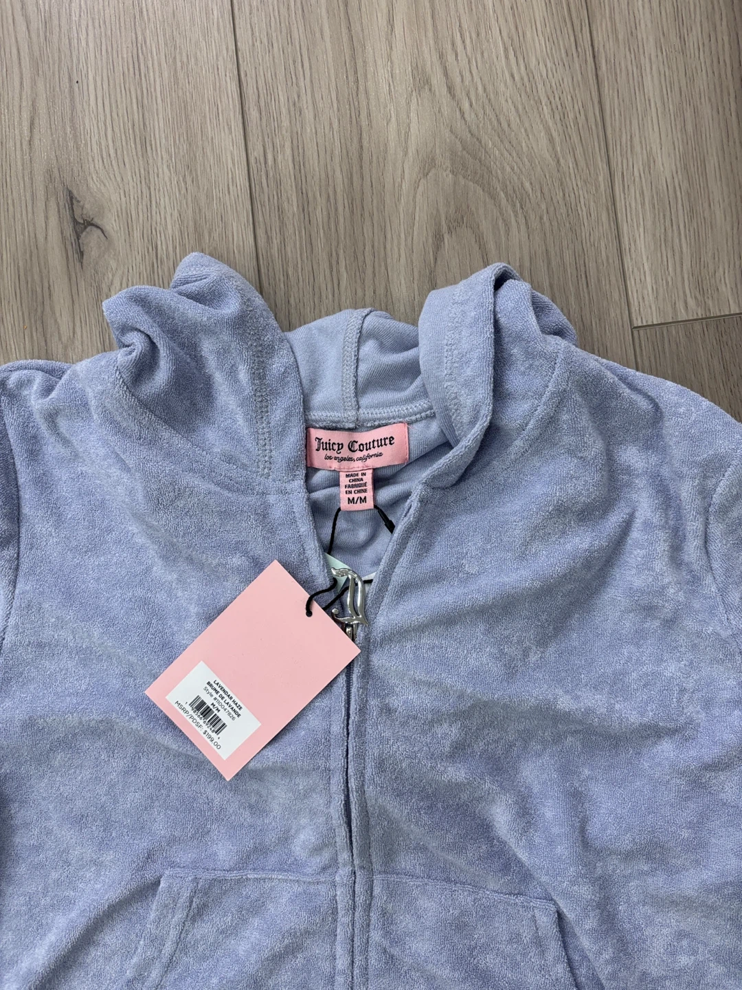 New with tag Juicy Couture terry Tracksuit size medium - photo 2