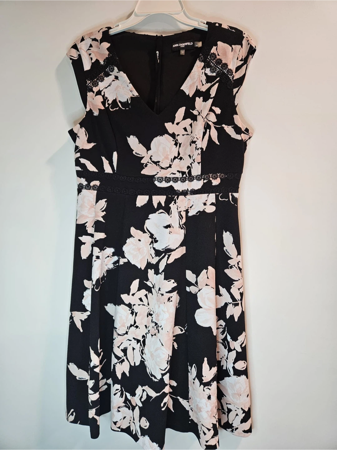 Karl Lagerfeld Paris Floral Dress Size 12
