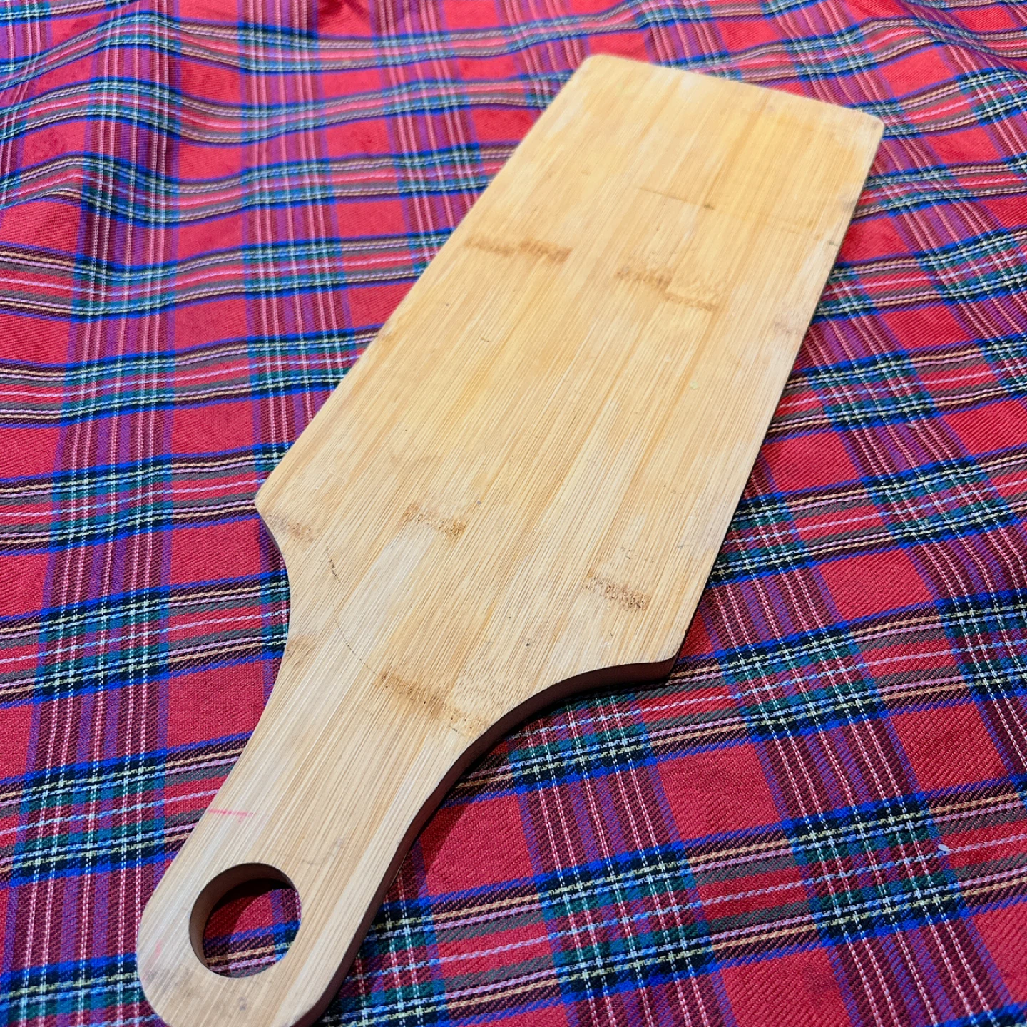 Bamboo Serving Board with Handle - photo 2