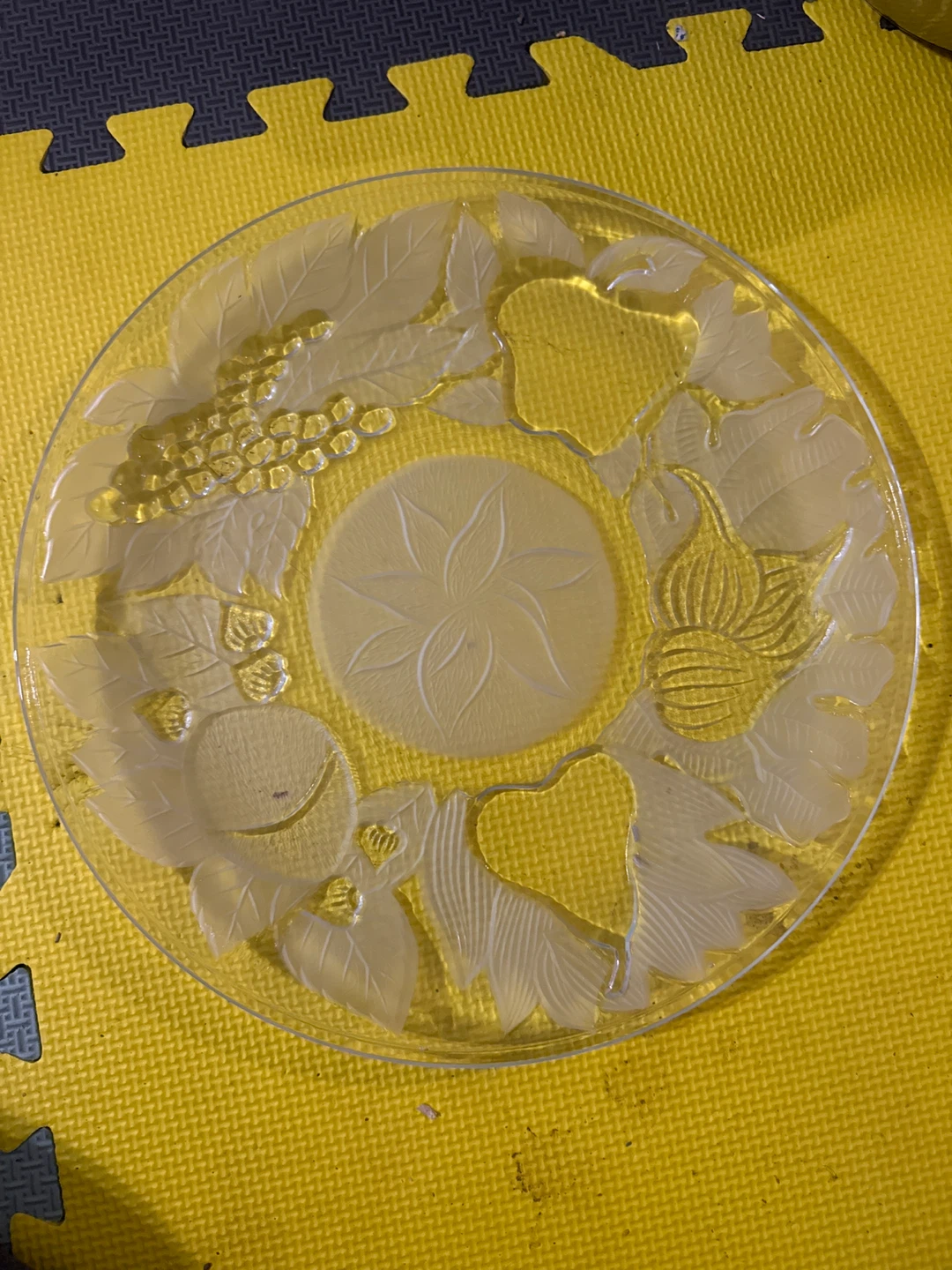 Beautiful new glass Cake Plate - photo 2