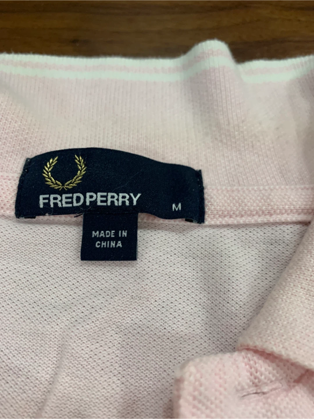 Fred Perry Pink Polo Shirt - Size M - photo 3