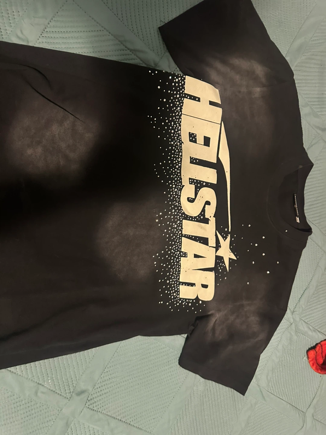 Hellstar Black Graphic T-Shirt Size S - photo 5