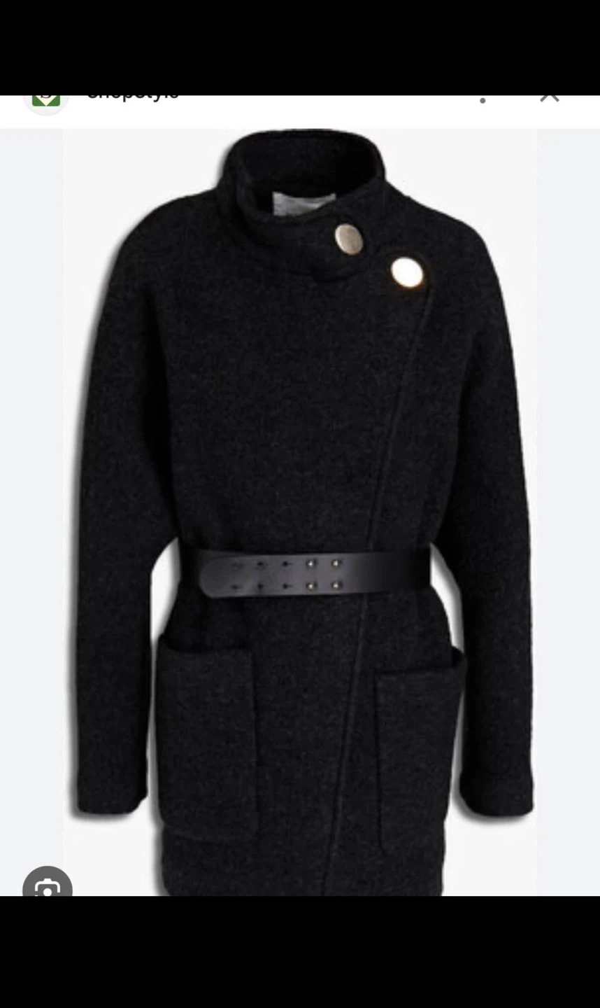 CALVI Coat - Anthracite - Size 1 - photo 2