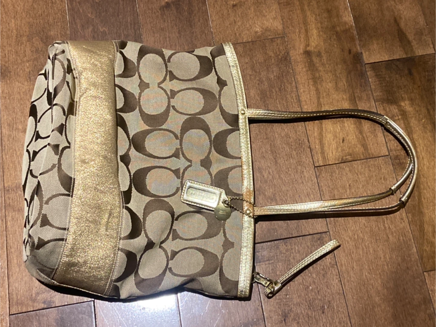 Coach Signature Tote Bag
