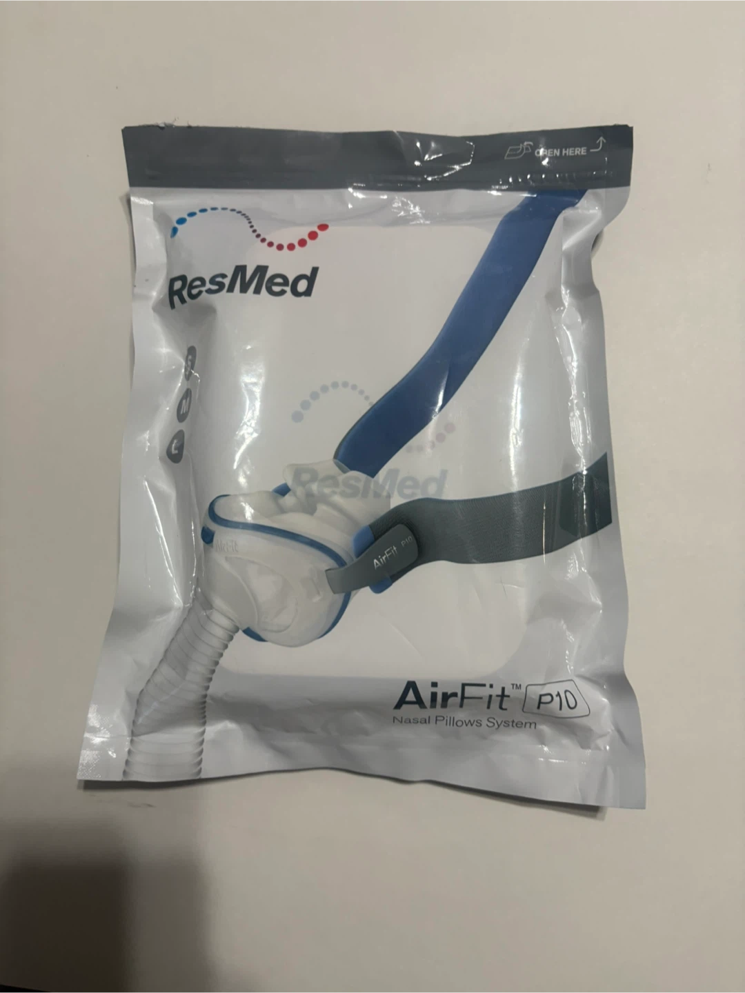 ResMed AirFit P10 Nasal Pillow System CPAP Mask