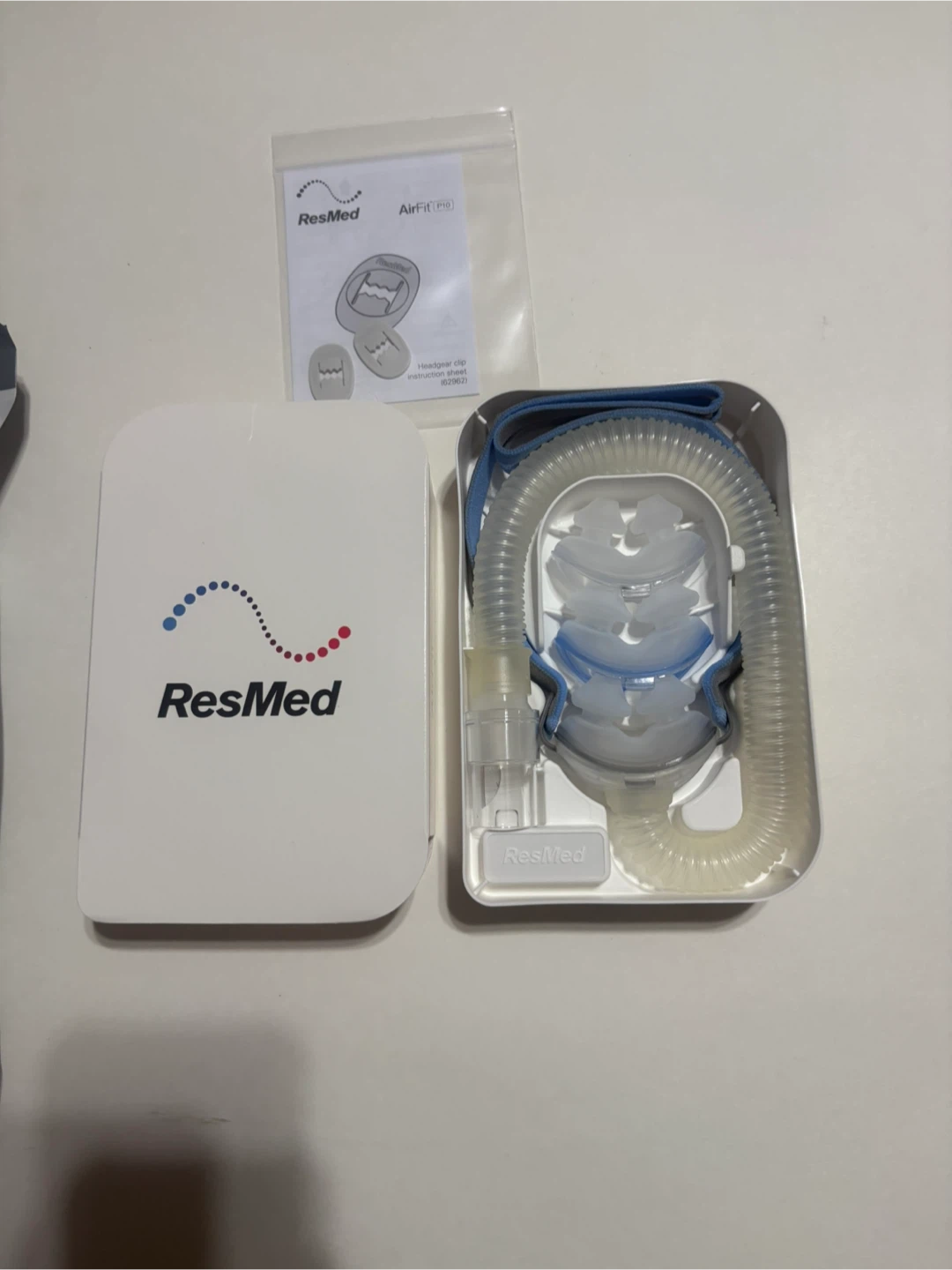 ResMed AirFit P10 Nasal Pillow System CPAP Mask - photo 3