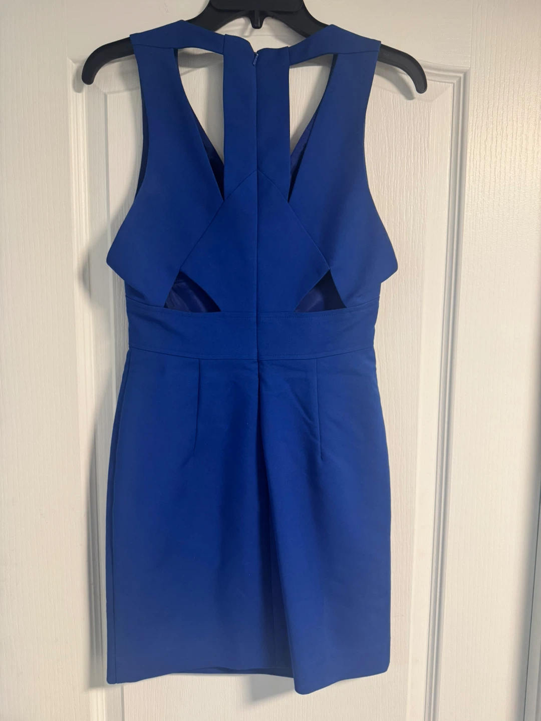 Black Halo Royal Blue Mini Dress - photo 2