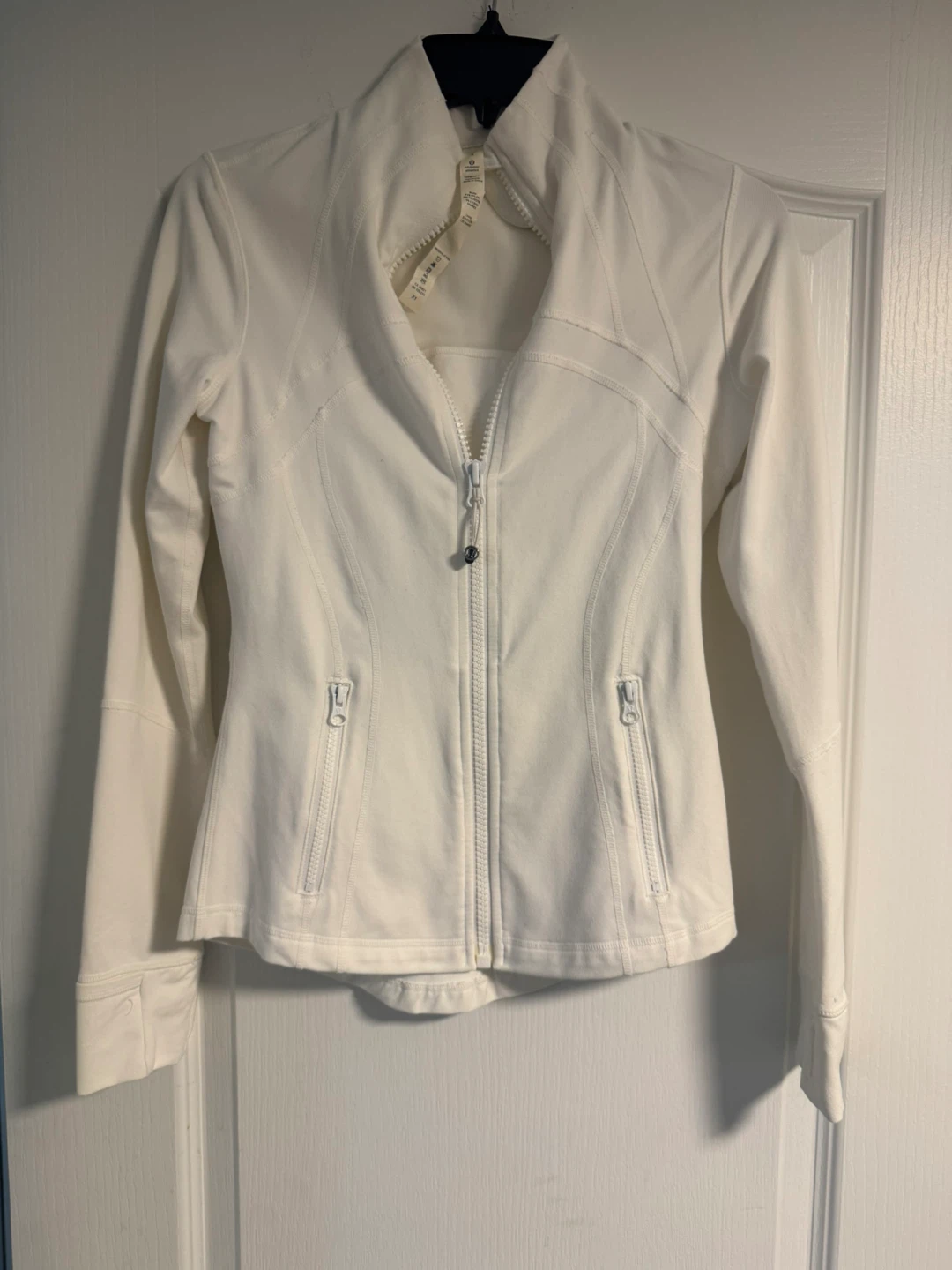 Lululemon Athletica White Jacket Size 4