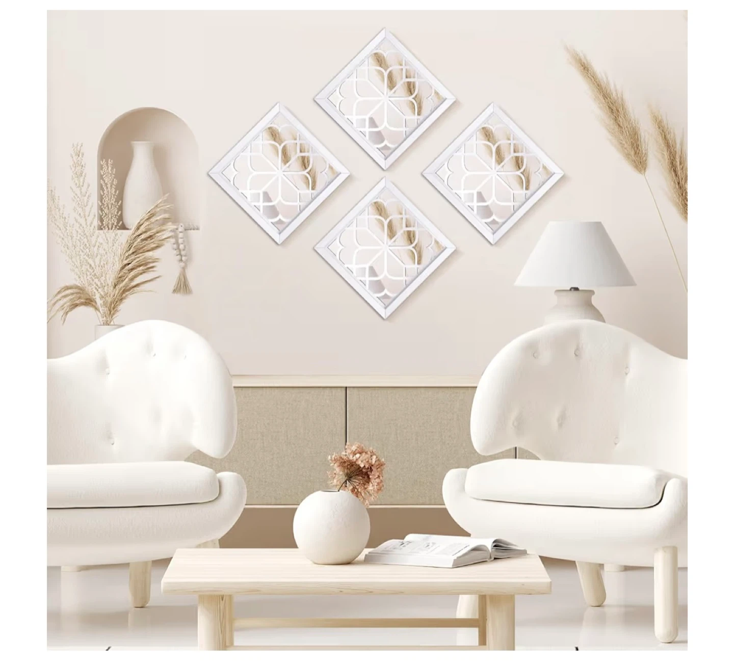 NEW 12x12inch Wall Mirrors. 4 available. - photo 4