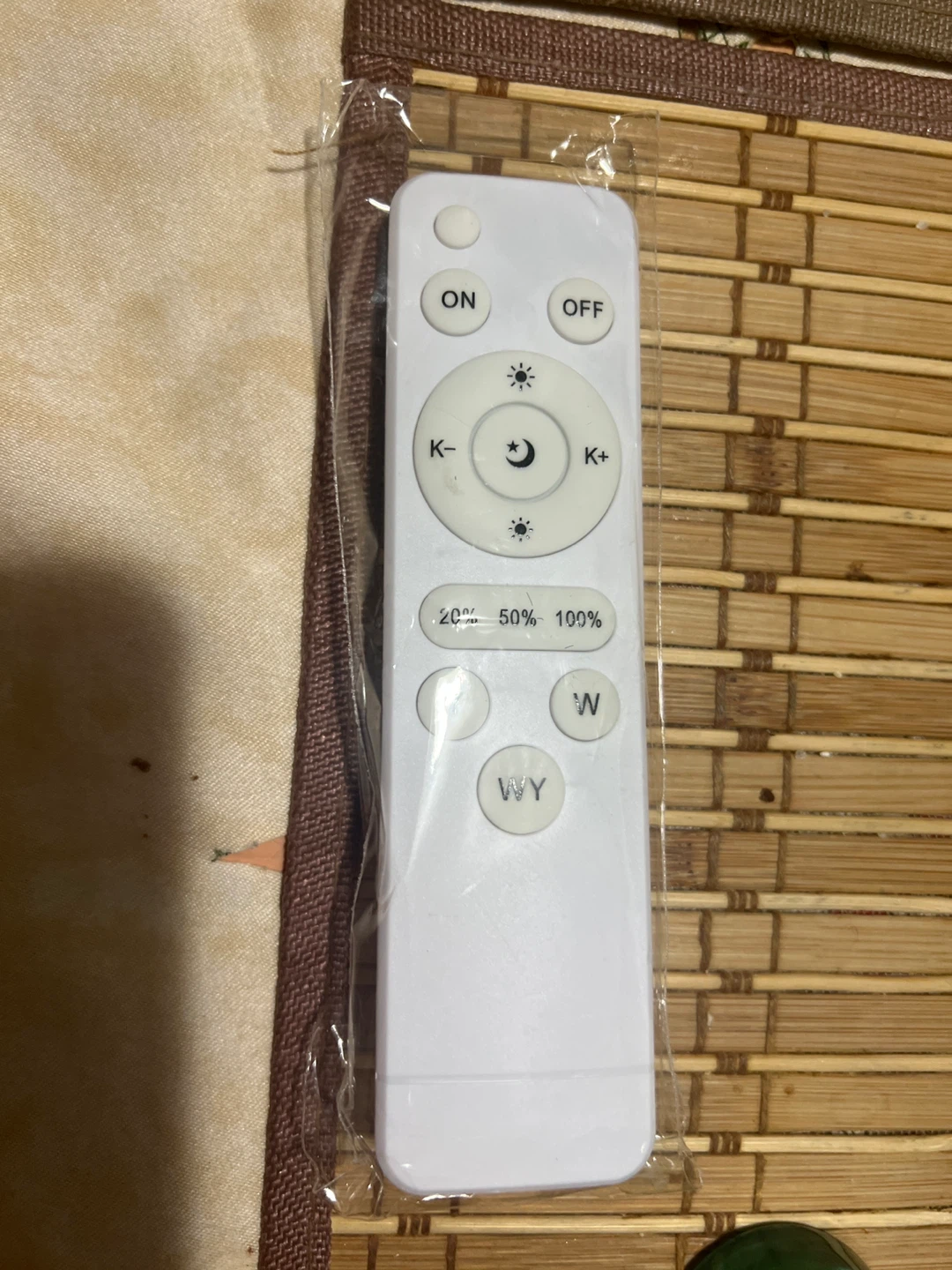 White Remote Control for LED Lights