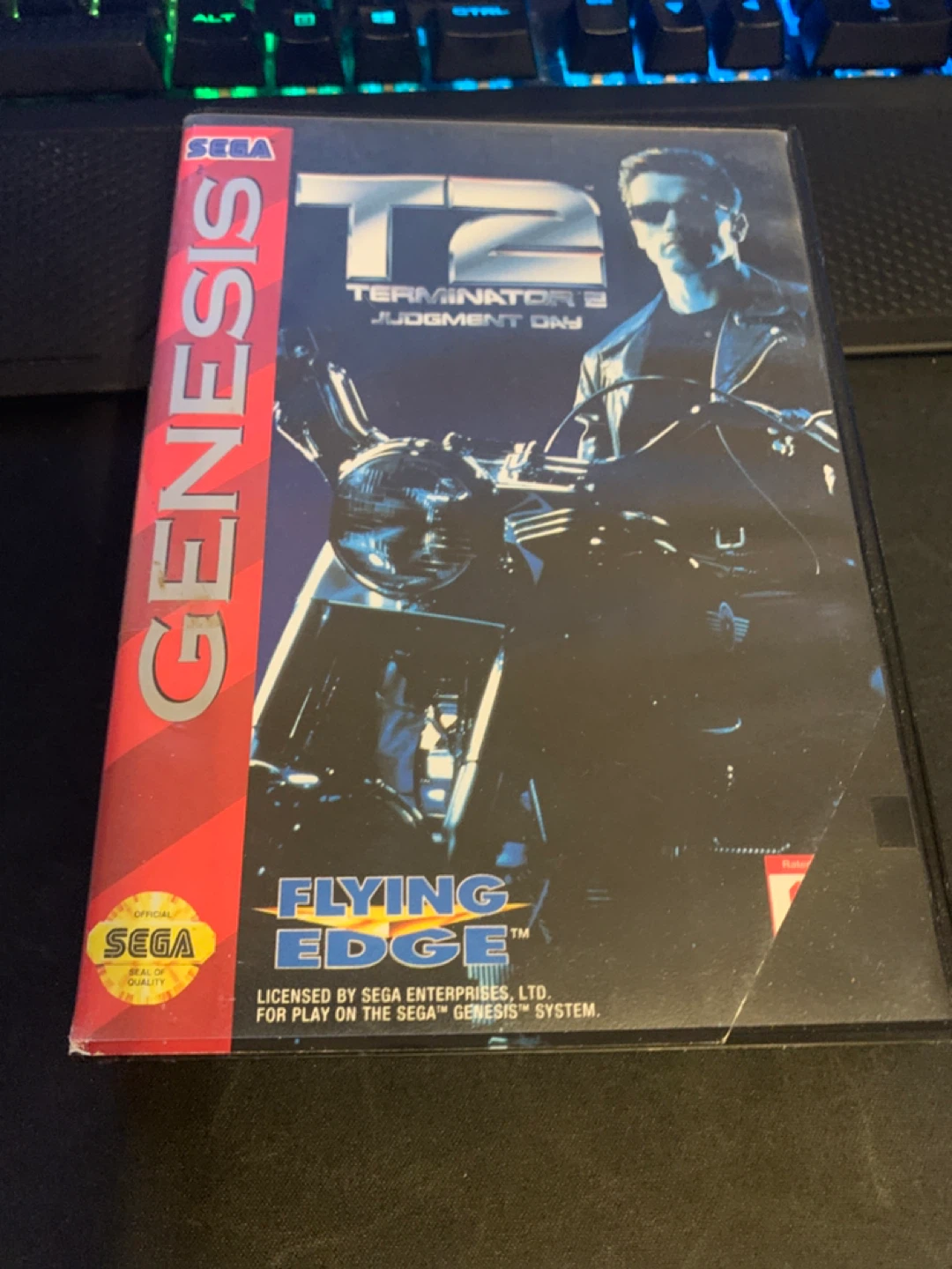 Terminator 2: Judgment Day Flying Edge SEGA Genesis Game