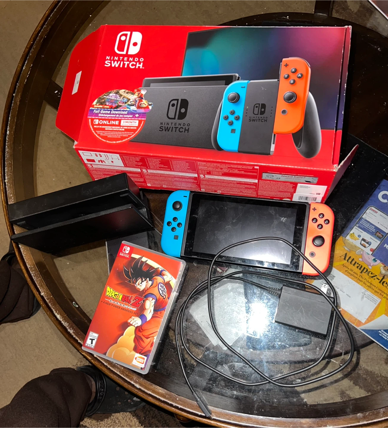 Nintendo Switch Console with Dragon Ball Z: Kakarot Game