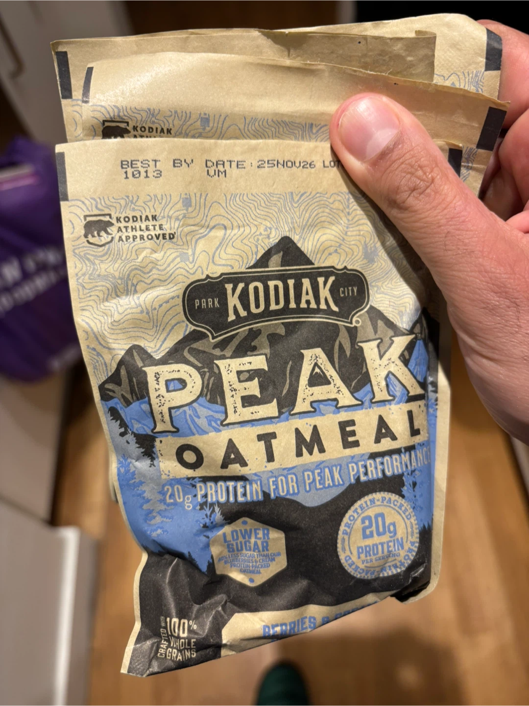 4x Kodiak Cakes Peak Oatmeal