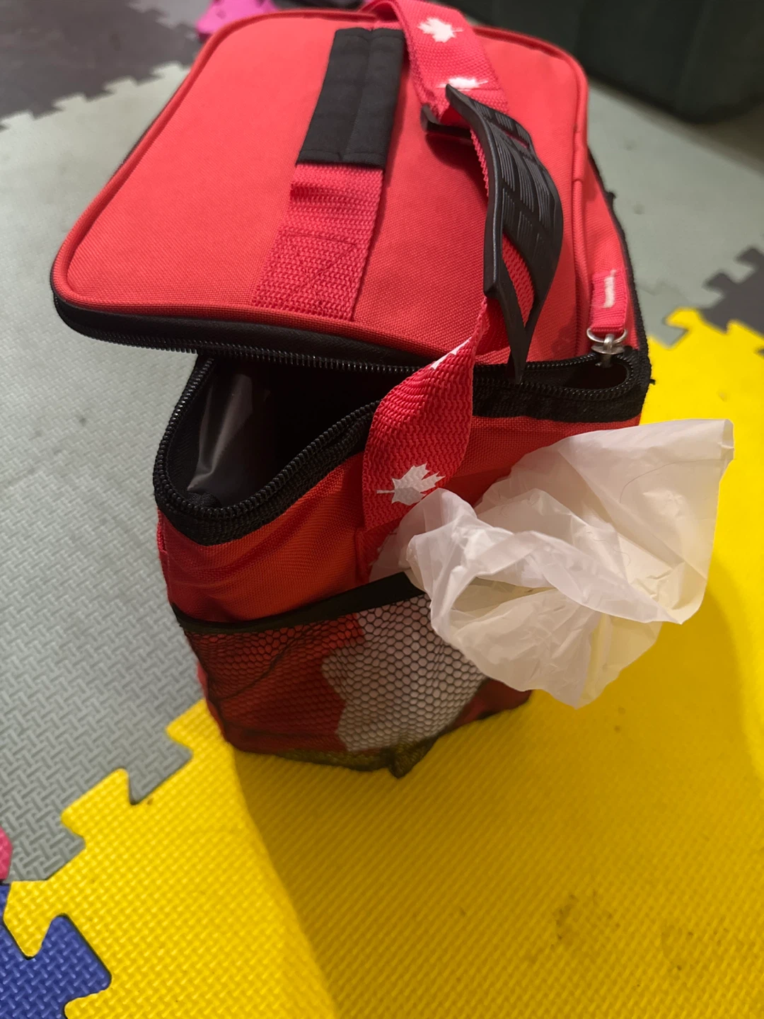 Red Canadian Maple Leaf Cooler Bag - photo 2