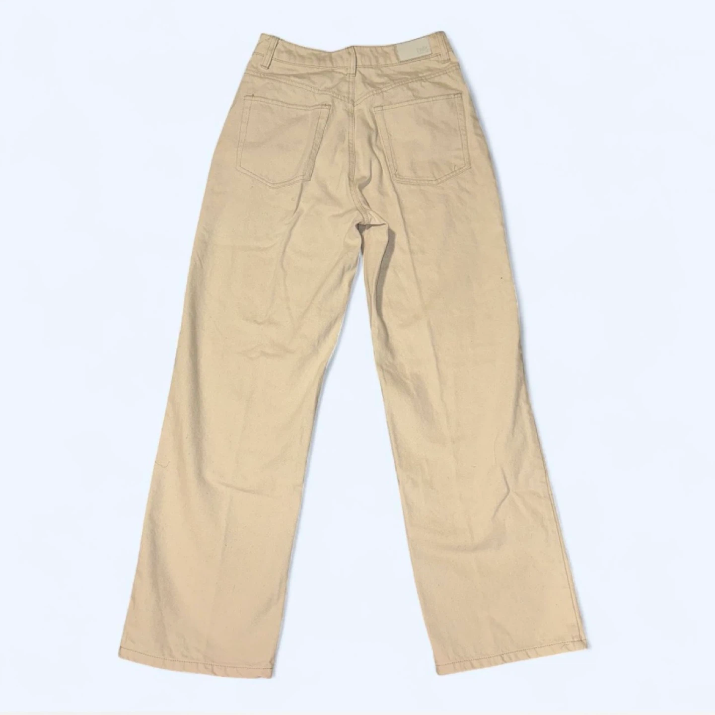 Twik Par Simons cream/white straight-leg jeans size 27 - photo 3