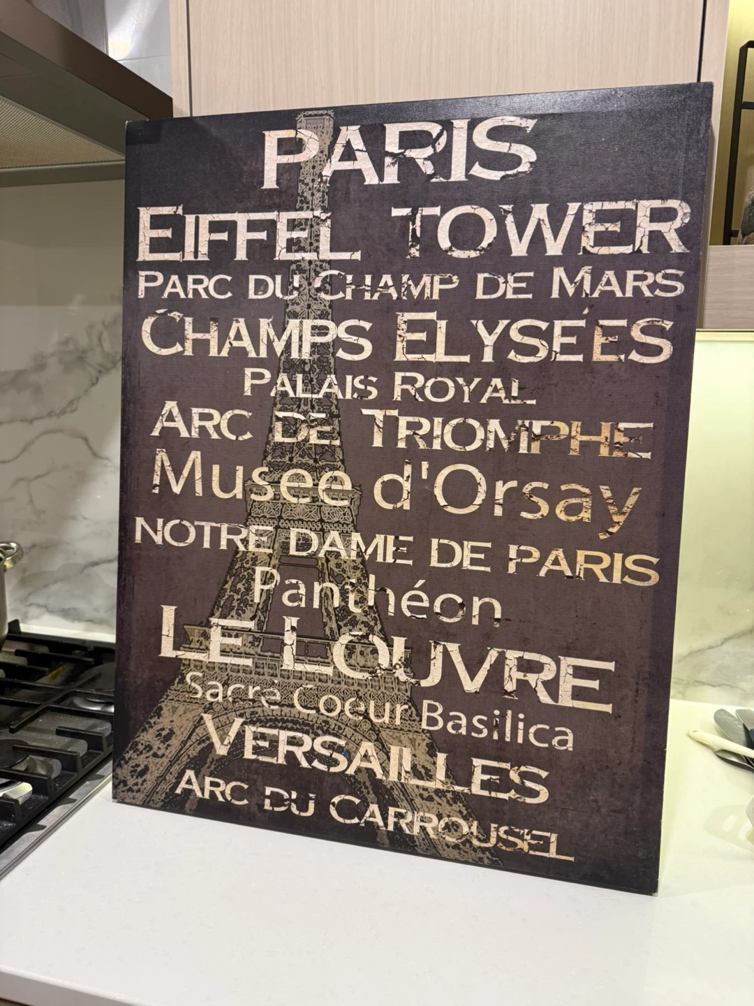 Decorative Frame Canvas Wall Art 55x70cms