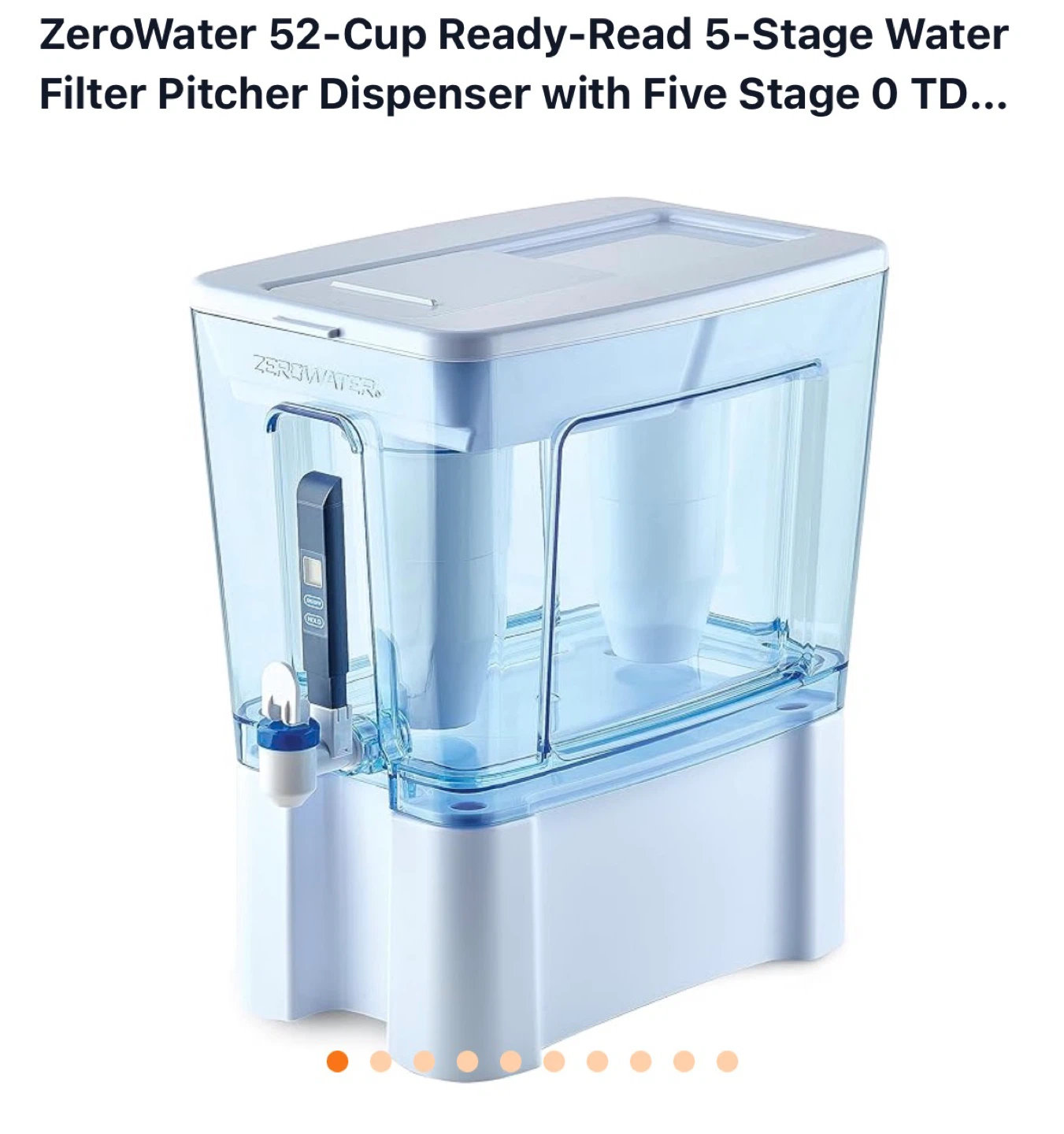 ZeroWater Water  2 Filters - photo 3