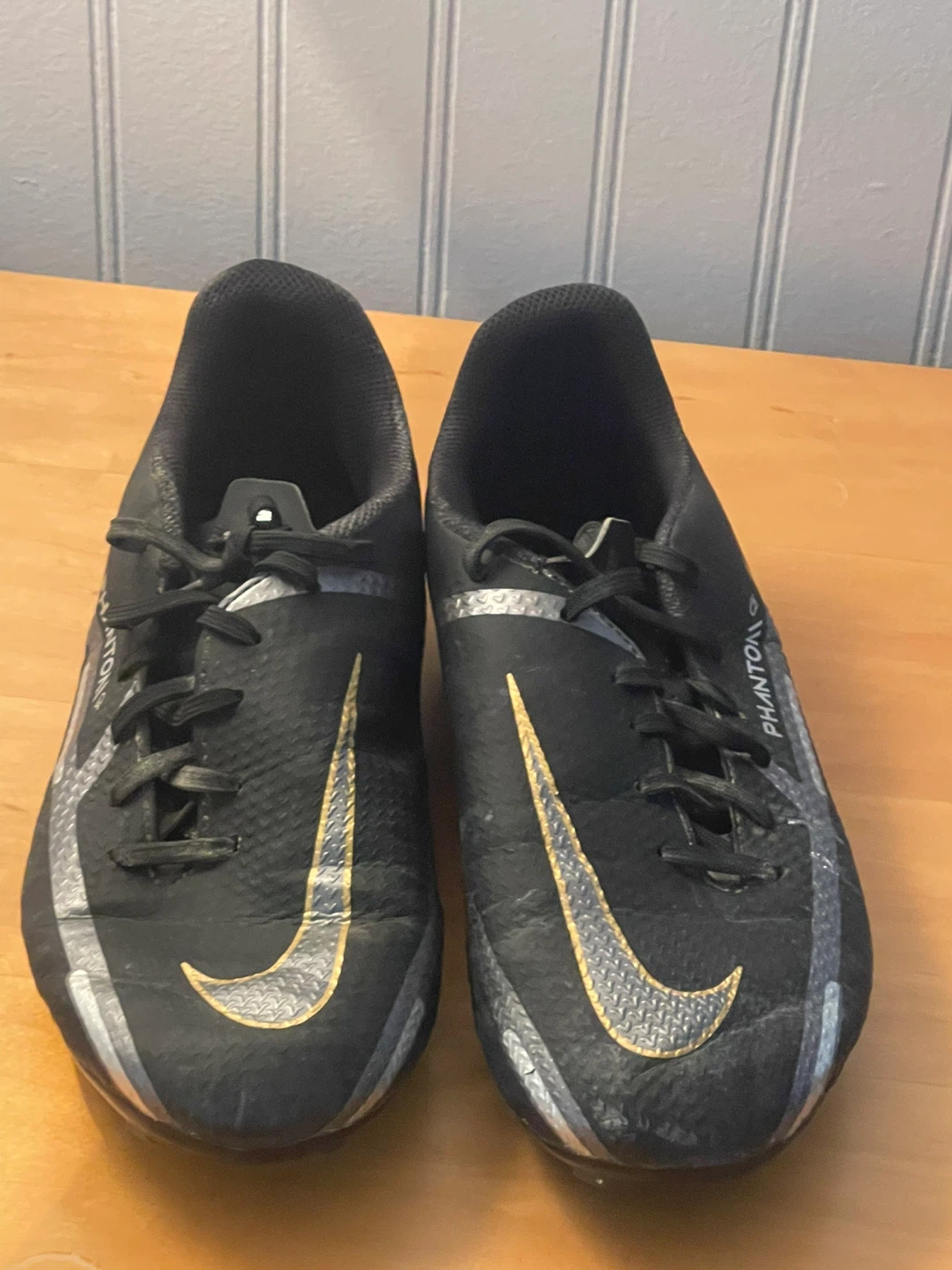 Nike Phantom GT2 Club FG Soccer Cleats Black/Gold