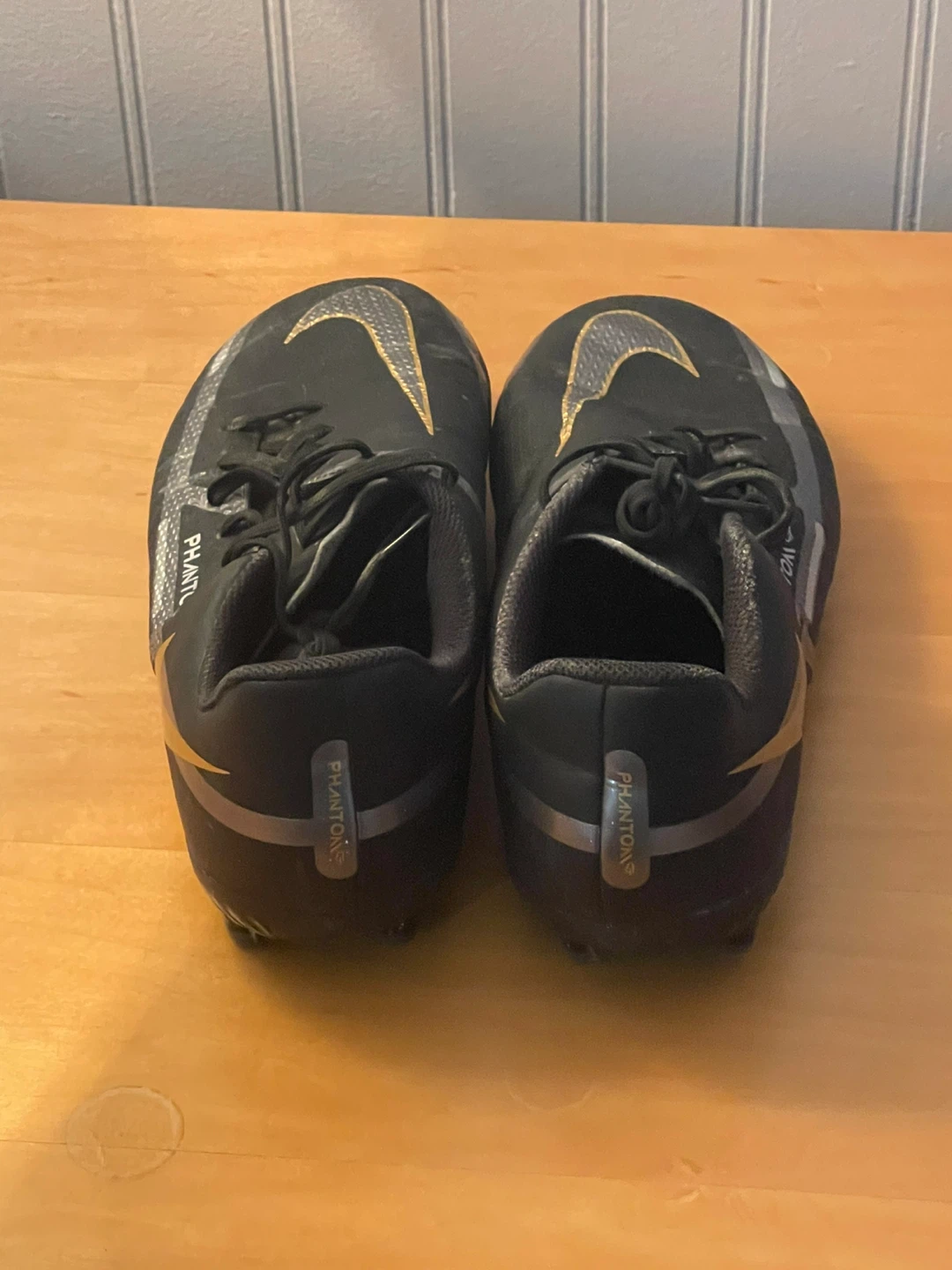Nike Phantom GT2 Club FG Soccer Cleats Black/Gold - photo 3