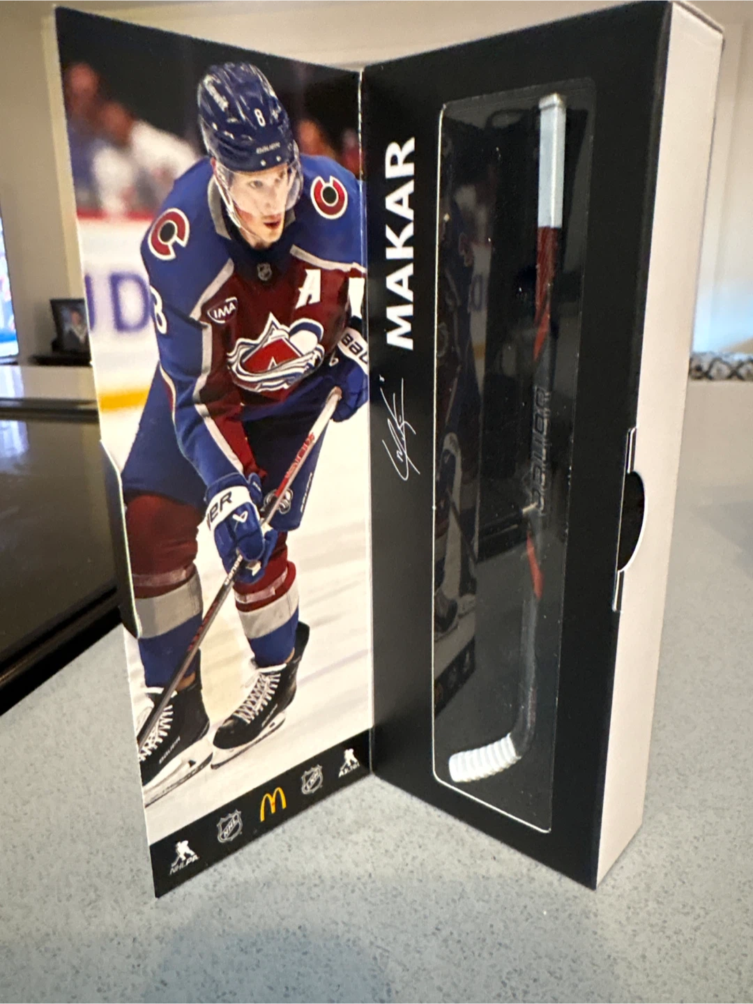 McDonald's NHL Star Sticks Cale Makar Collectible