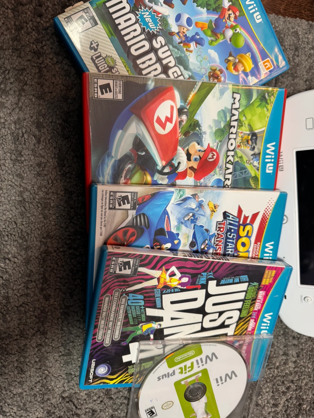 Nintendo Wii U [8gb] + 32gb W/ 5 Games - photo 4
