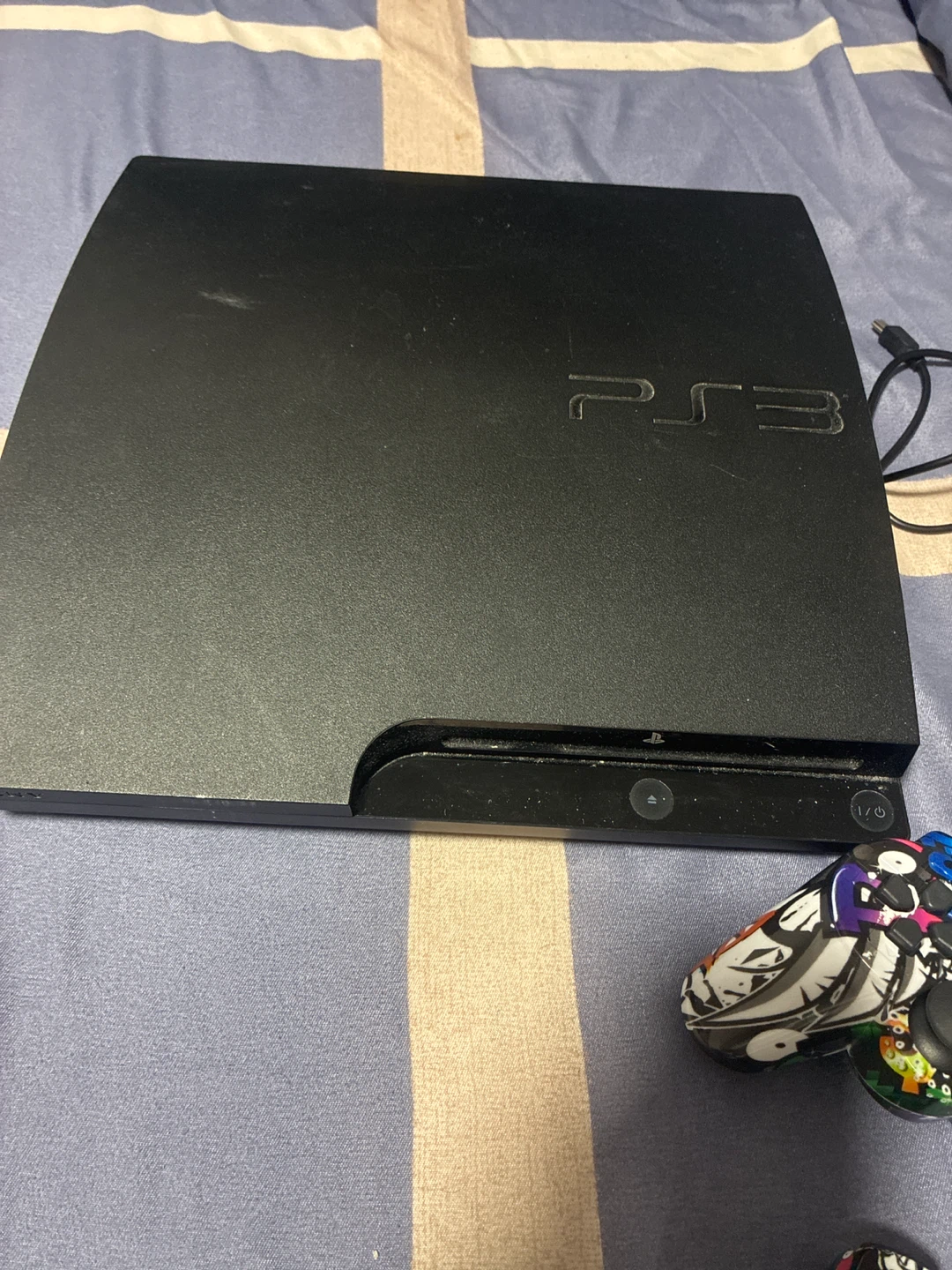 PlayStation 3 Console with 2 Games and Custom Controllers - photo 4