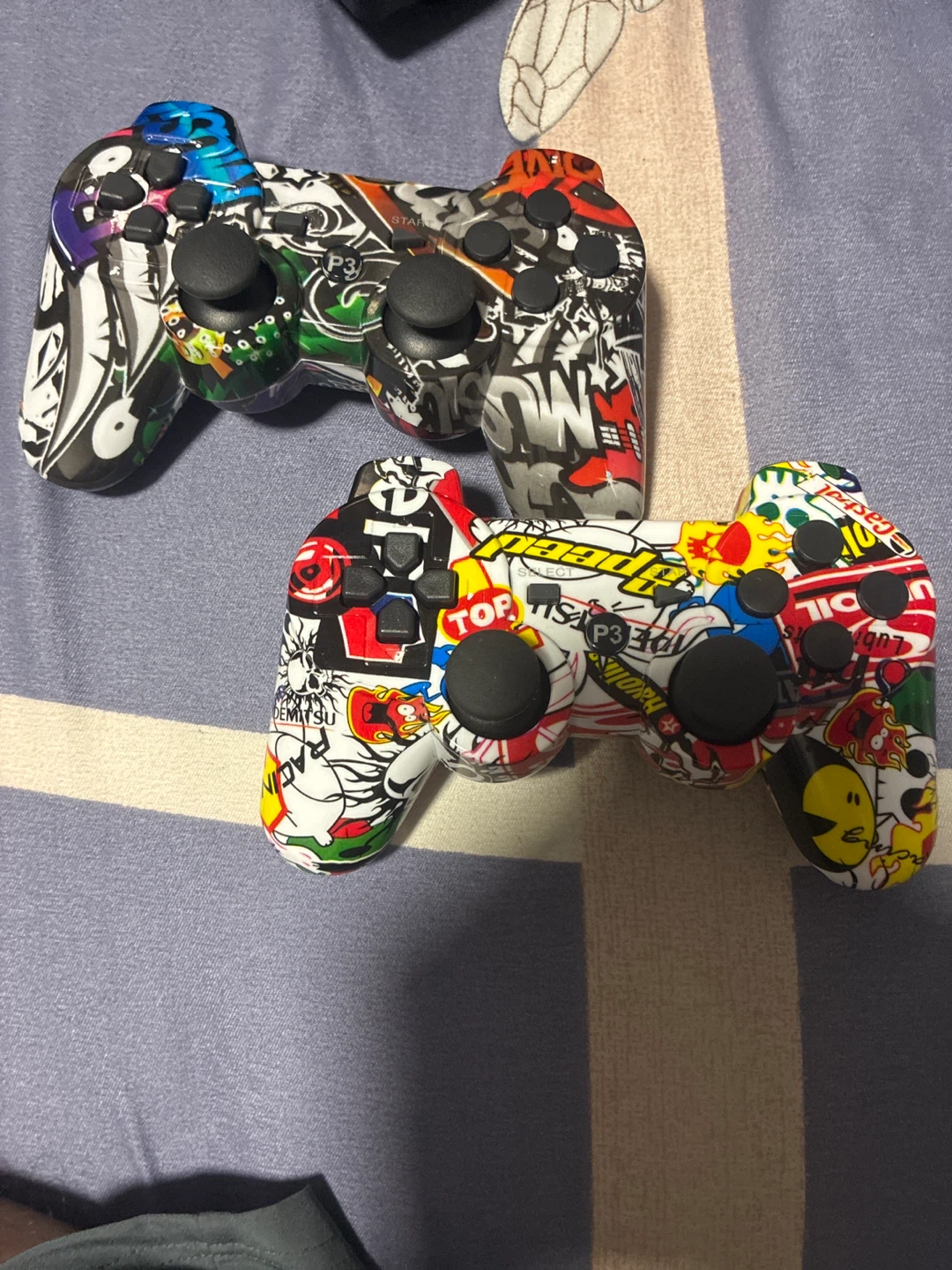 PlayStation 3 Console with 2 Games and Custom Controllers - photo 3