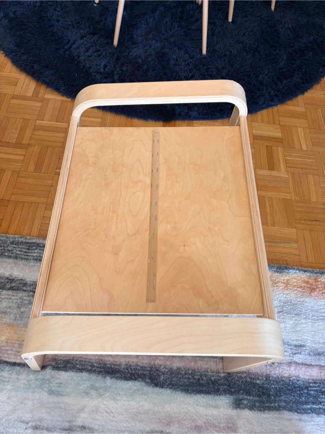 IKEA Poäng Chair and Ottoman Set - Yellow - photo 4