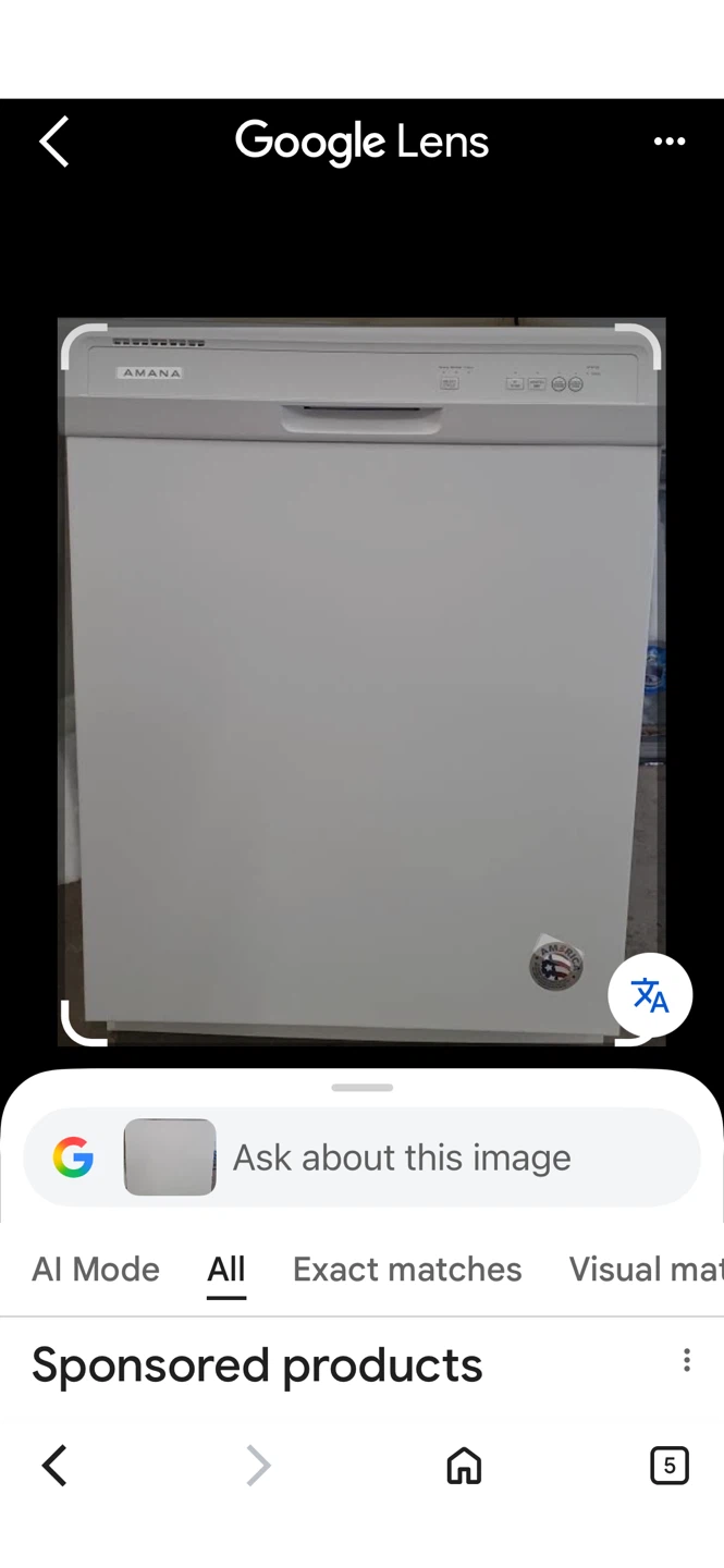 Amana ADB1400AGW Dishwasher