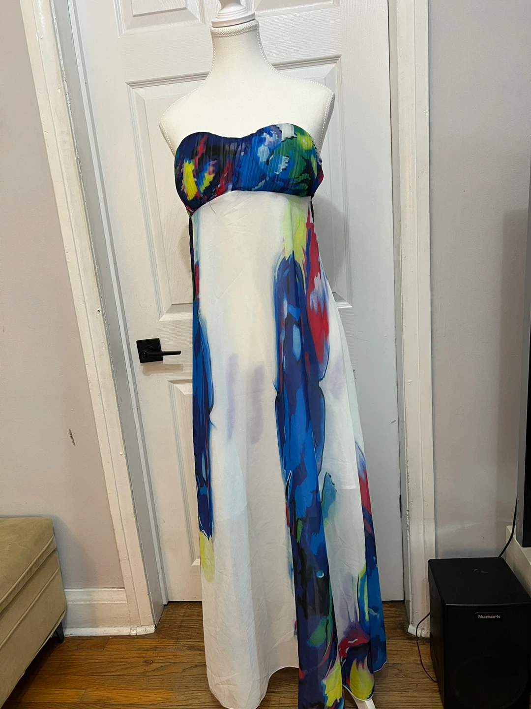 New Strapless Maxi Dress