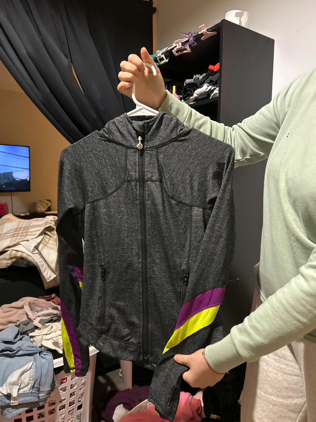 Lululemon hooded running jacket
