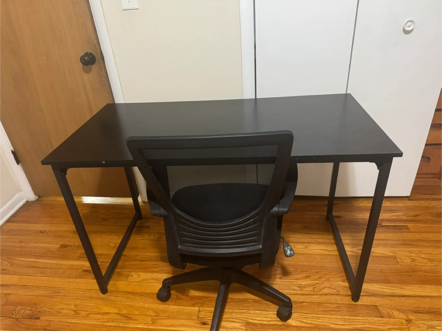 Black Metal Frame Desk - photo 3