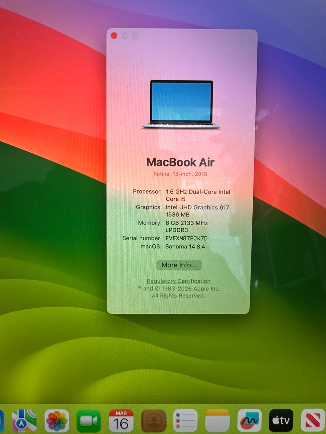 Apple MacBook Air 13-Inch (2018) - photo 4