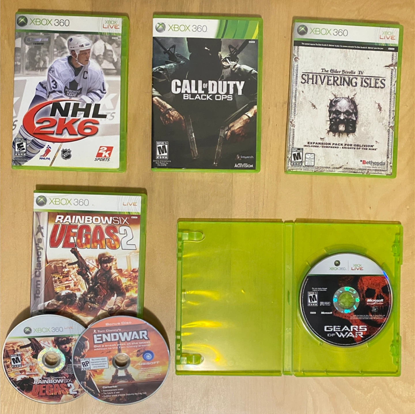 Xbox 360 Bundle – 2 Controllers, Games, Cables – Fully Tested - photo 4