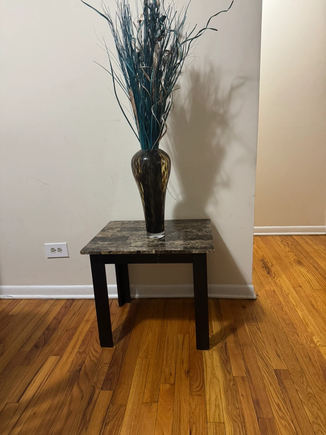 Marble Top Side Table/set of two