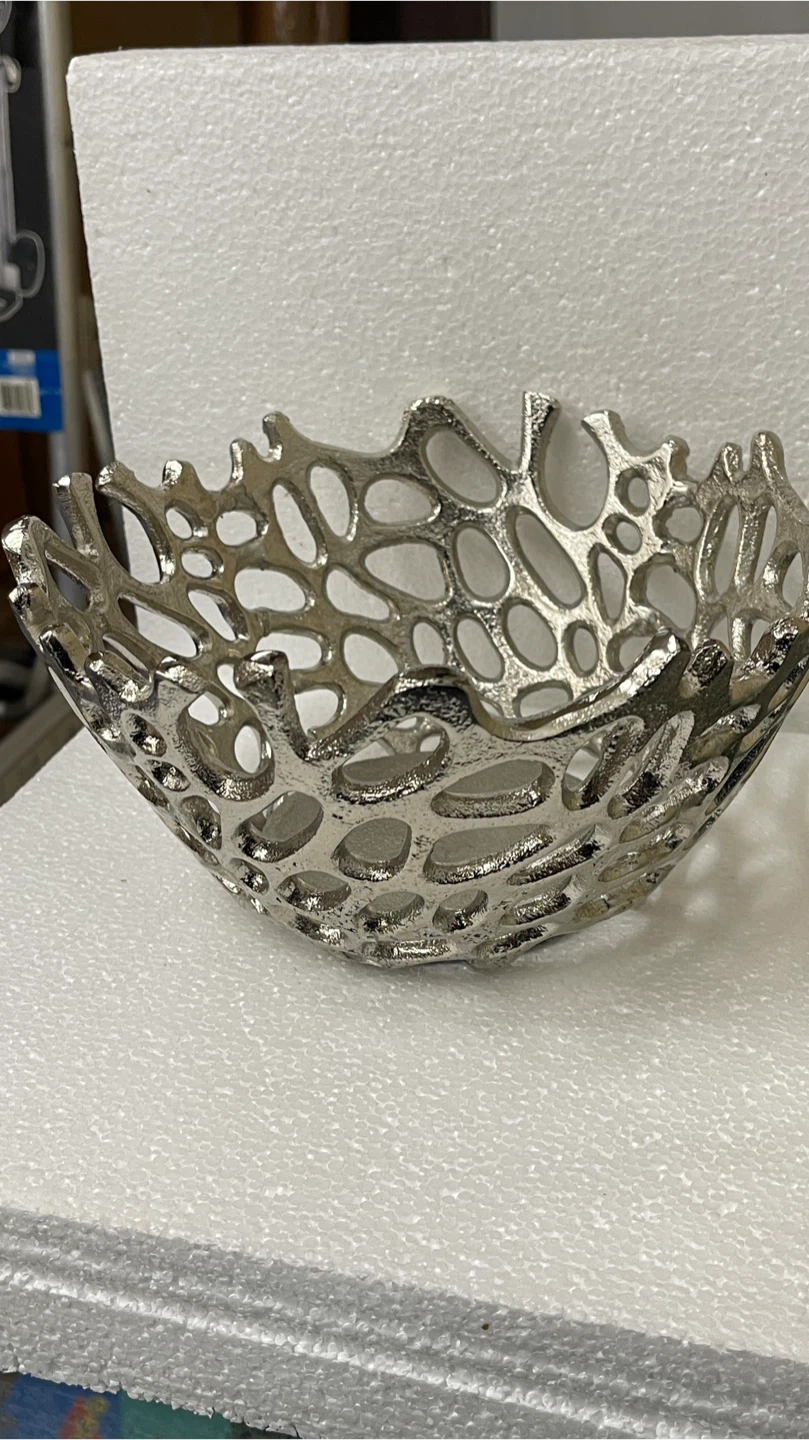 Set of Decorative Metal Bowls - photo 2