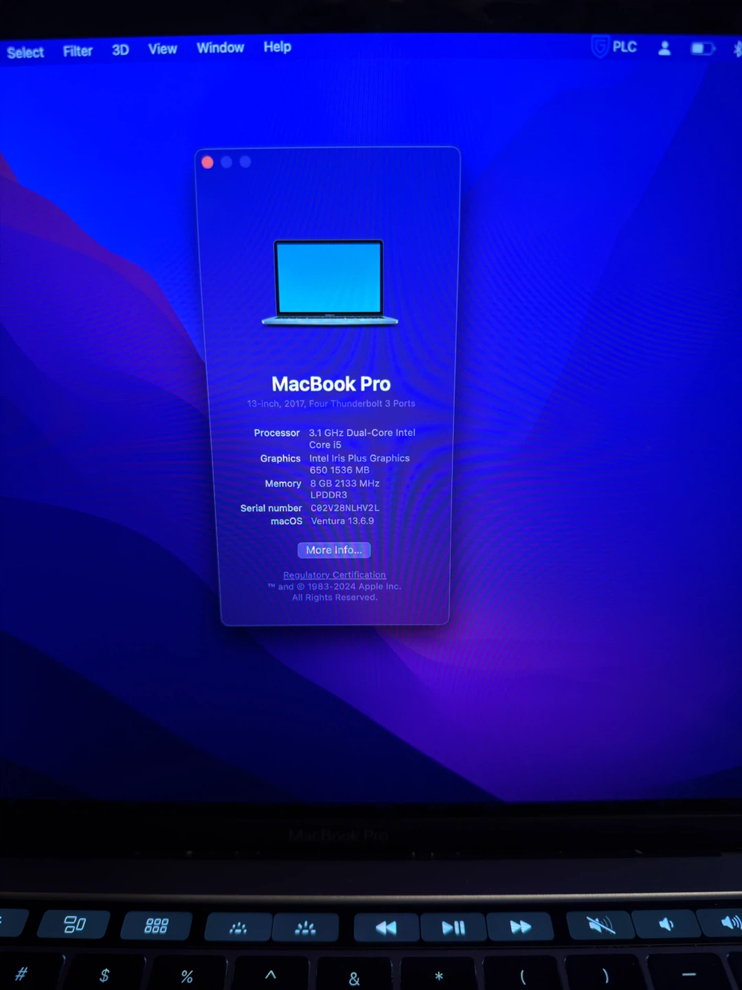 Apple MacBook Pro 13-inch (2017) with Touchbar - photo 3