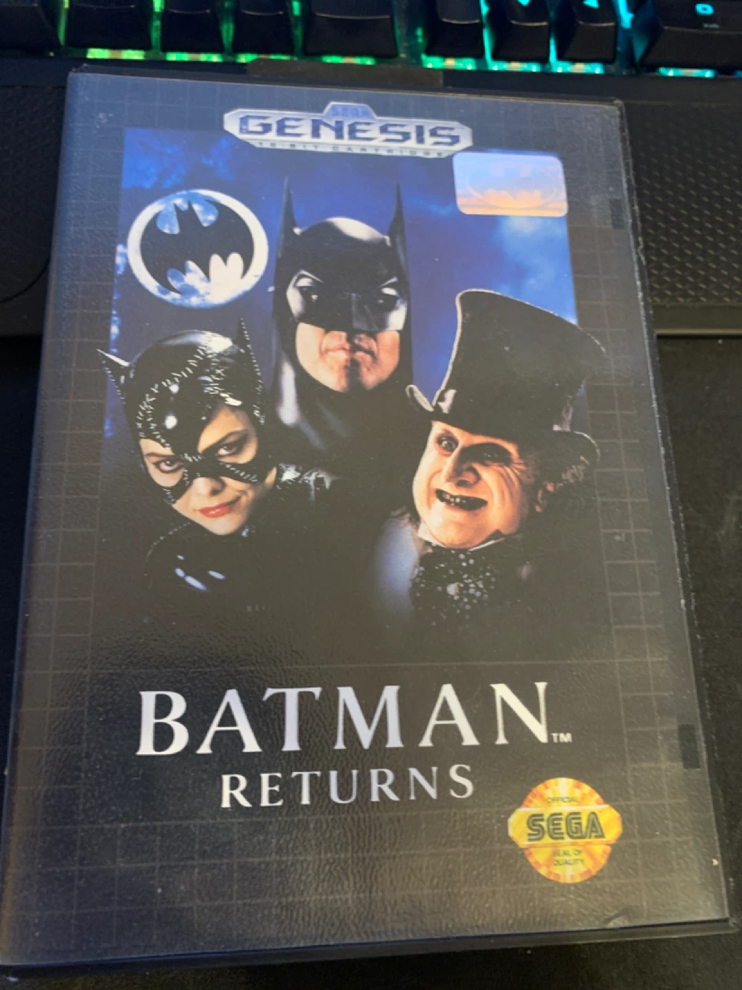 Batman Returns Sega Genesis Game Cartridge