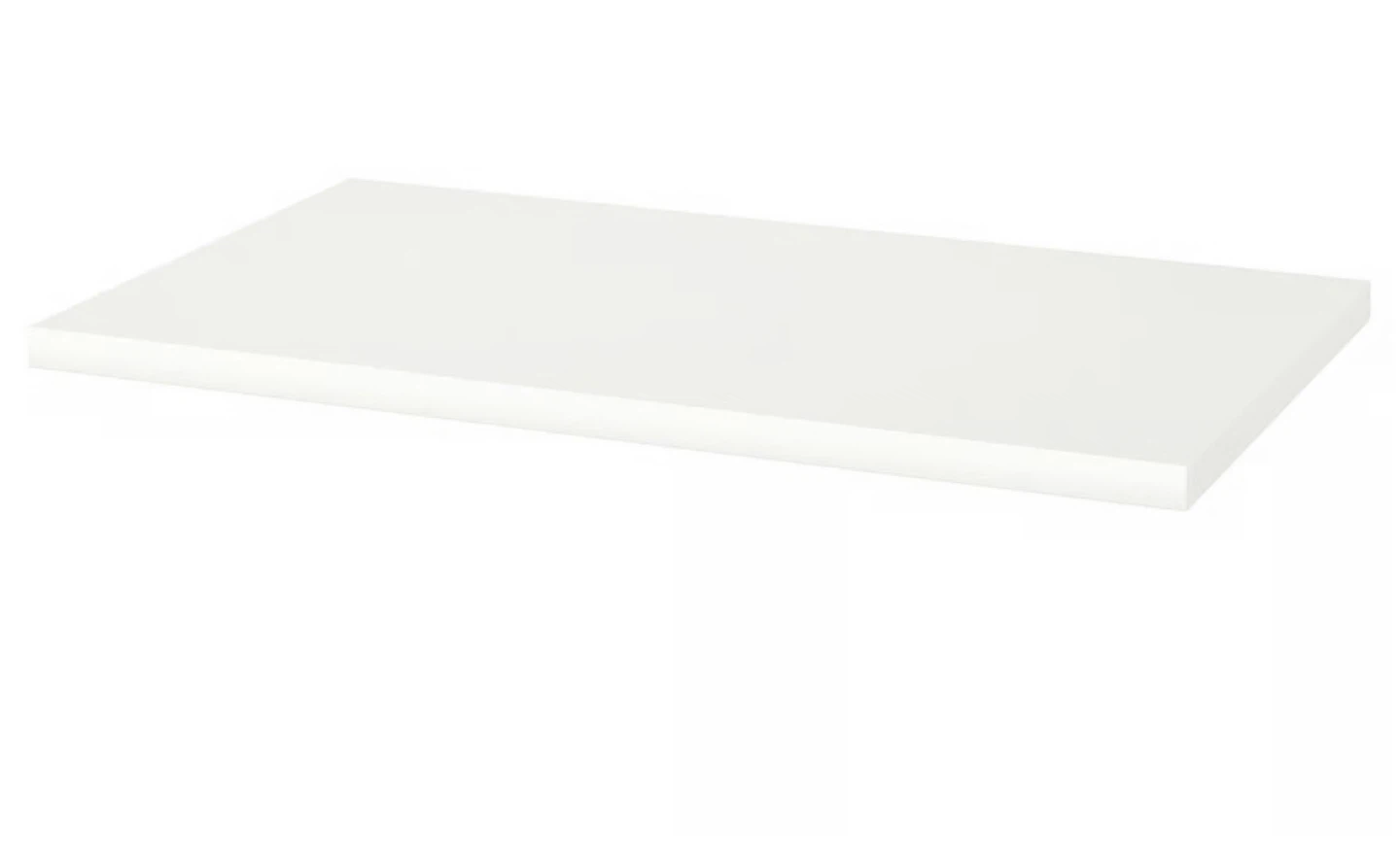 IKEA White Desk Table Top with Legs - photo 4