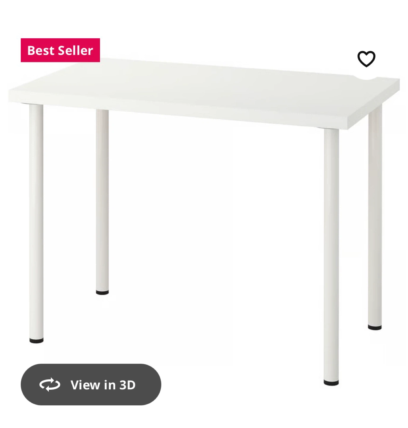 IKEA White Desk Table Top with Legs