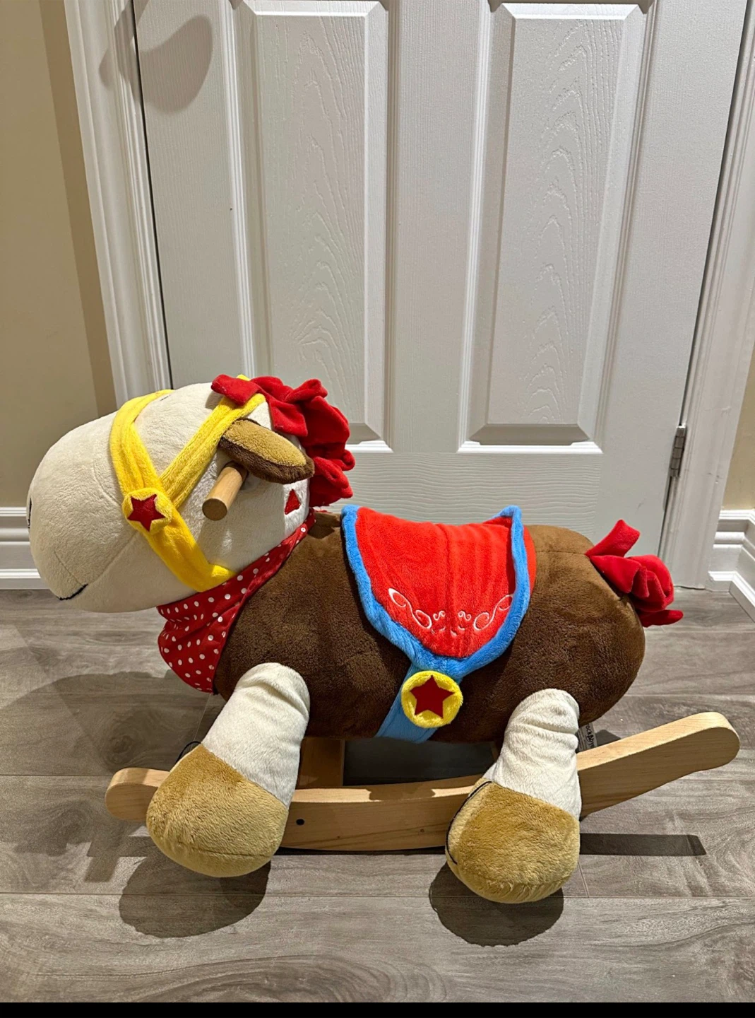 Plush Rocking Horse Toy