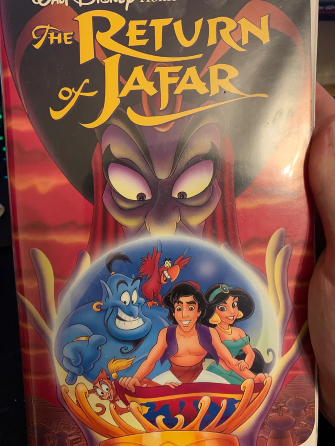 The Return of Jafar VHS Tape
