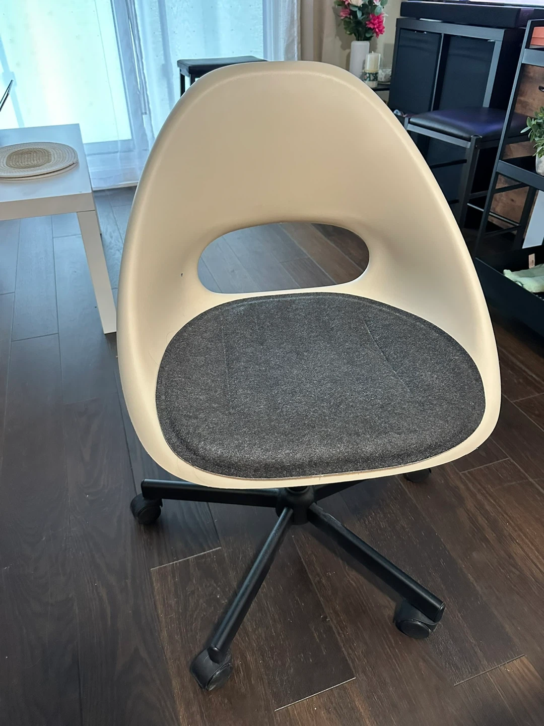 Beige and Grey ikea Office Chair - photo 3