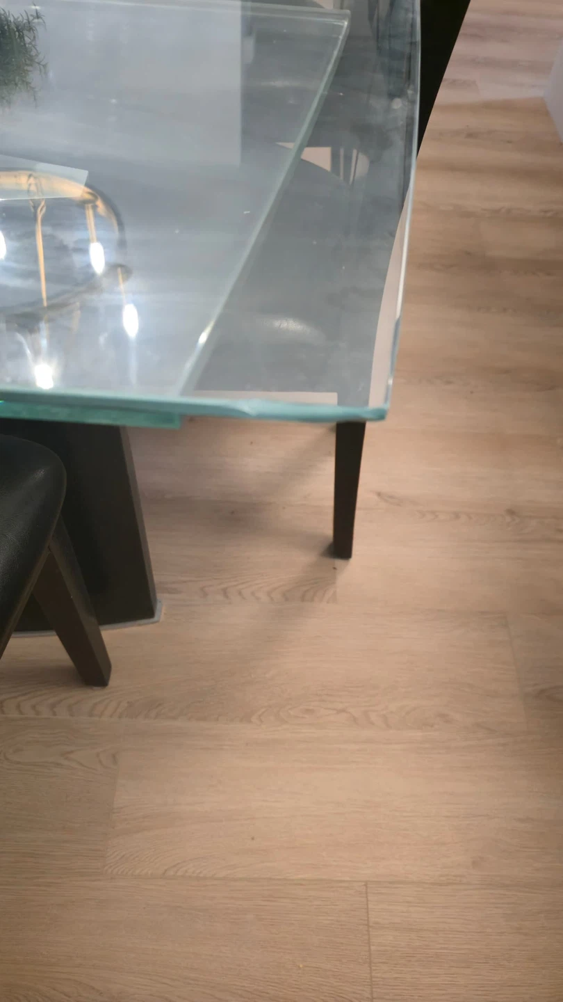 Glass Top Dining Table with 6 Chairs - photo 3