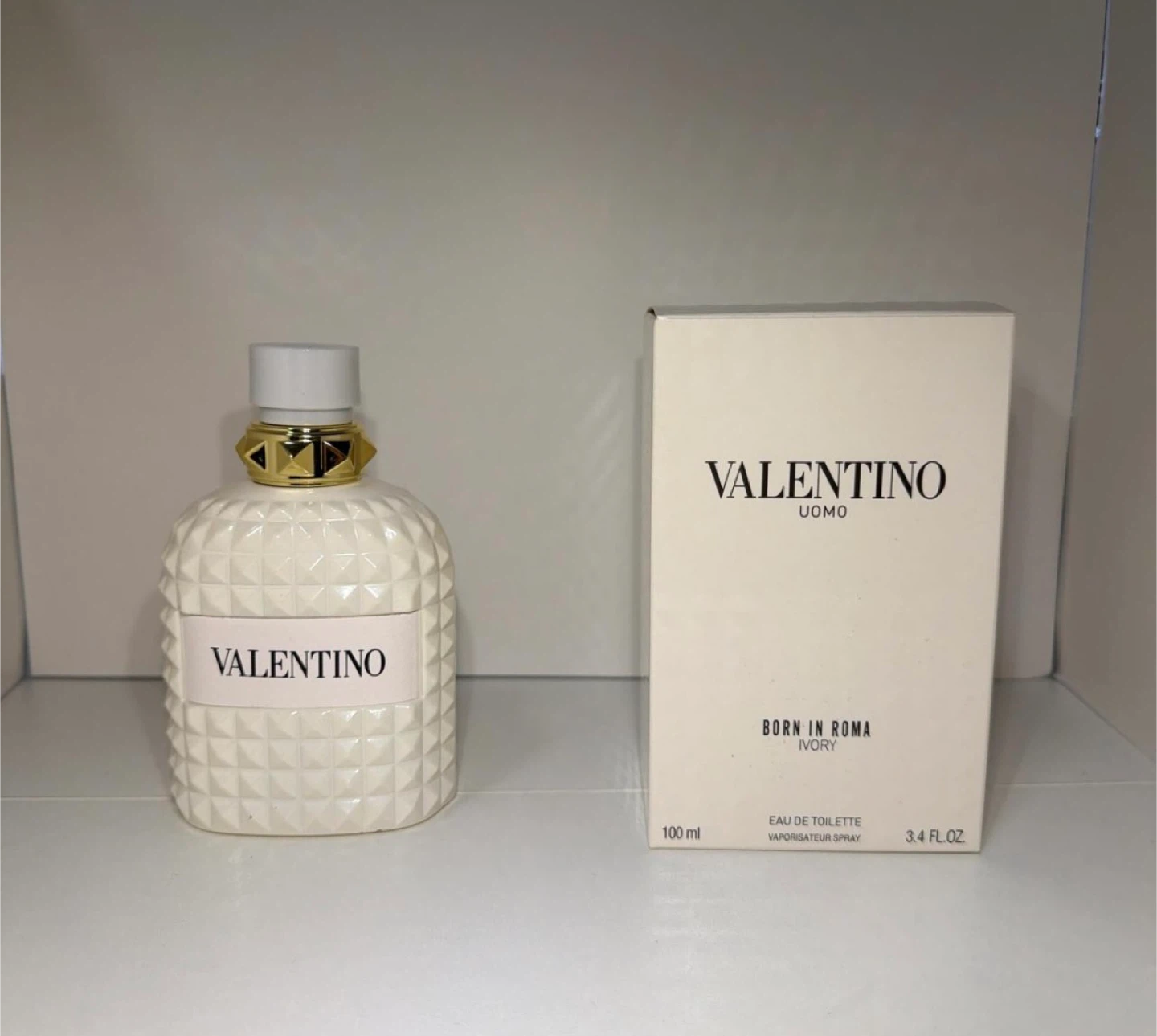 Valentino Uomo Born in Roma Ivory Eau de Toilette for Men 100ml