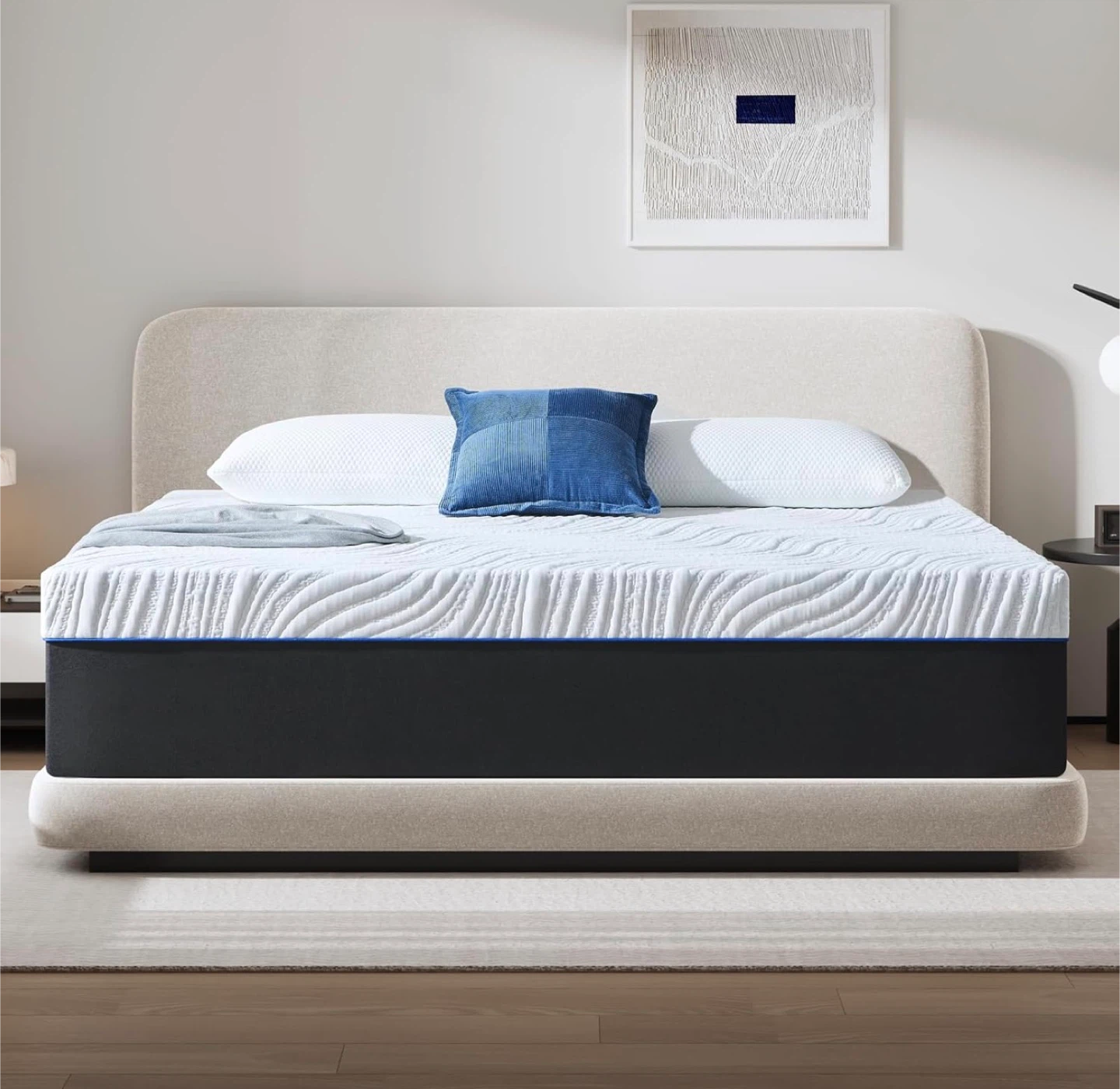 10” Full size Memory Foam Mattress - BARELY USED - photo 2