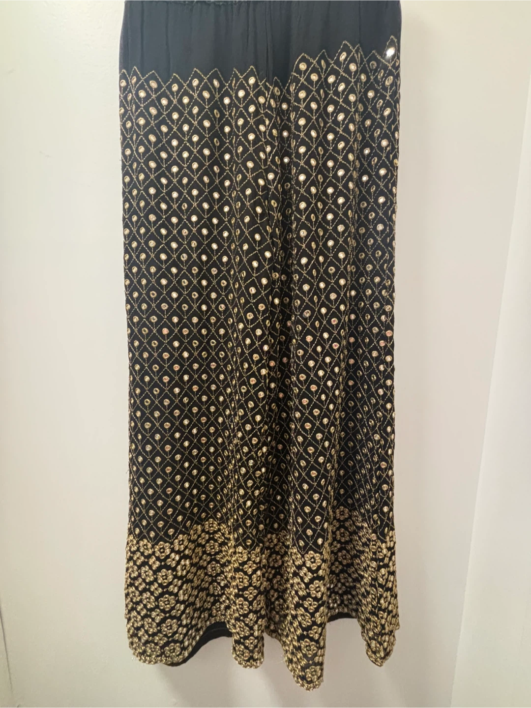 Black Sharara Suit with Dupatta - photo 4